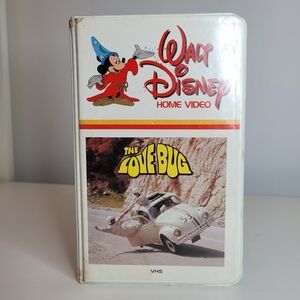 Vintage 1969 The Love Bug VHS Walt Disney Home Video Dean Jones Buddy Hackett